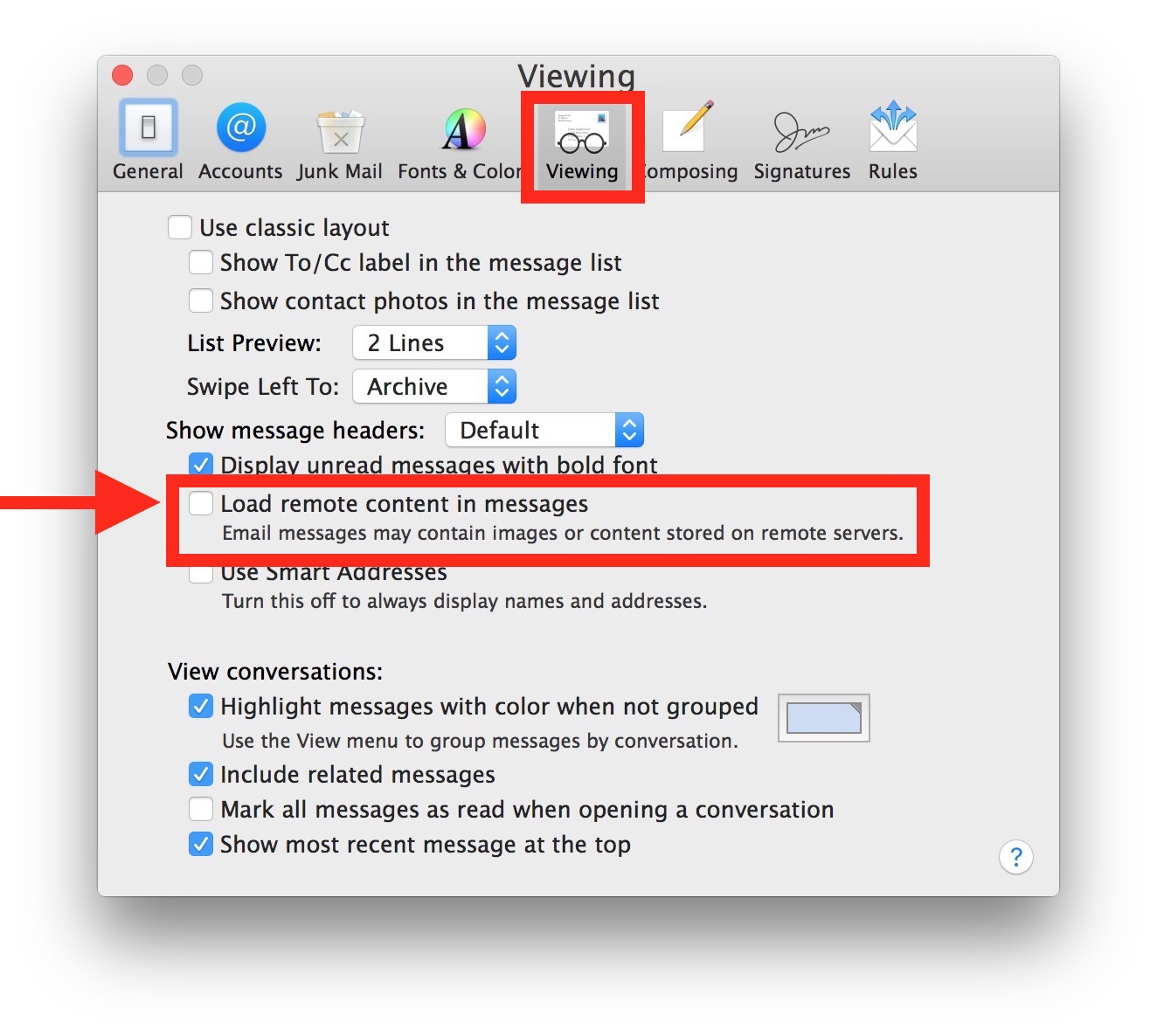 how to do read receipt in apple mail